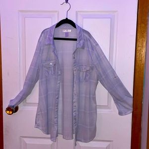 Blue and white Flannel from Urban Heritage